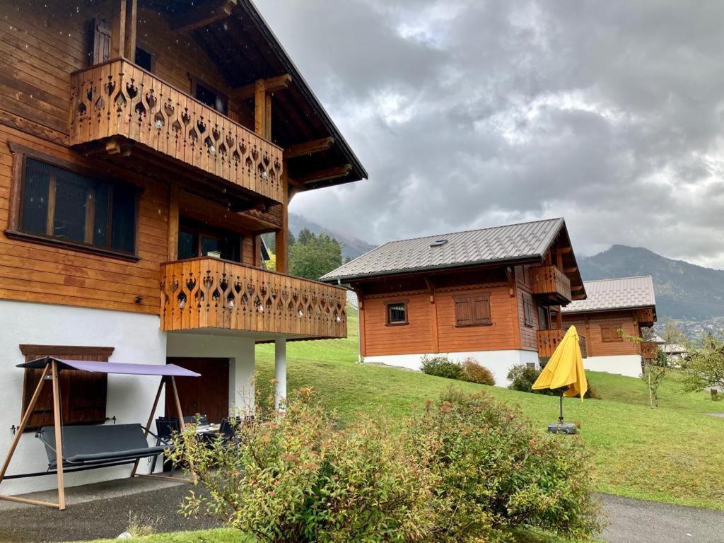 Chalet Luxueux Châtel Exterior foto